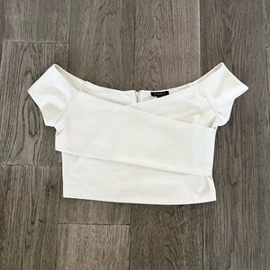 Available White Women’s Crop Top